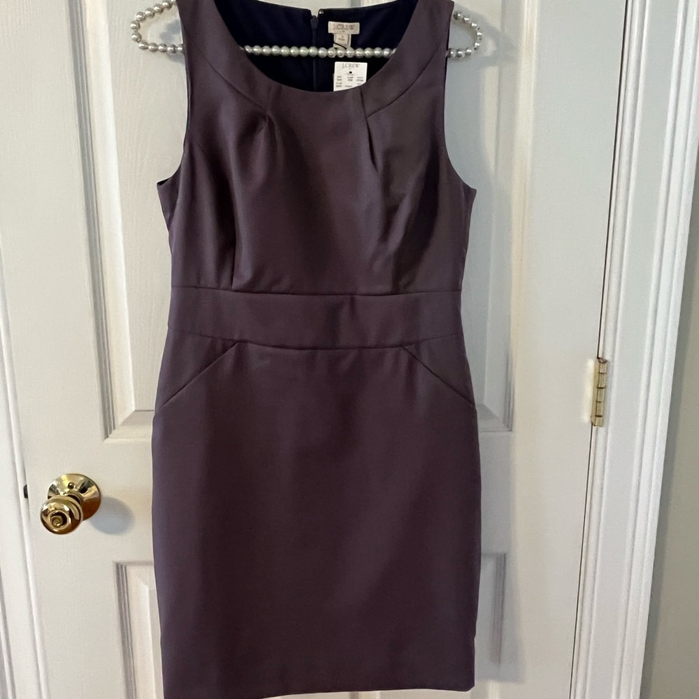 J crew lilac summer dress